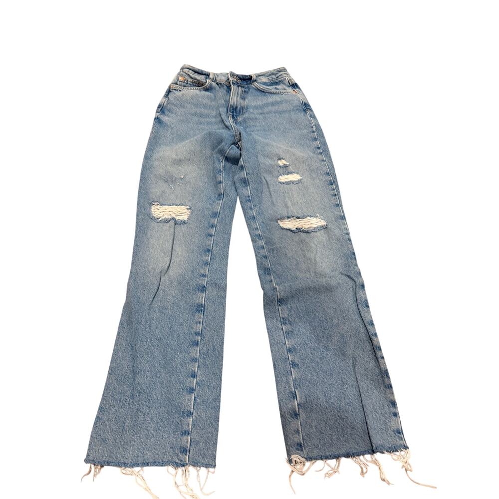 Zara Distressed Denim Size 4 Jeans